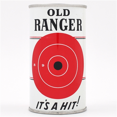 Old Ranger Beer Zip Top HORNELL 102-25 TOUGH
