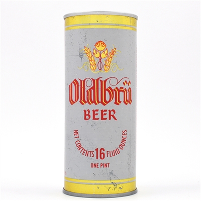 Oldbru Beer 16 Ounce Pull Tab 159-29 TOUGH SF CAN