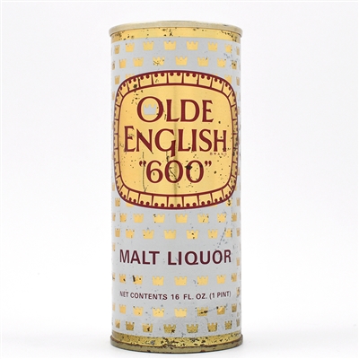 Olde English 600 Malt Liquor 16 Ounce Pull Tab 159-30 TOUGH