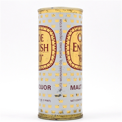 Olde English 600 Malt Liquor 16 Ounce Pull Tab 159-30 TOUGH