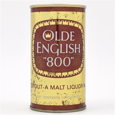 Olde English 800 Stout Malt Liquor Pull Tab 103-13
