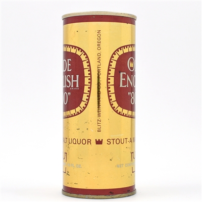Olde English 800 Stout Malt Liquor 16 Ounce Pull Tab 160-8