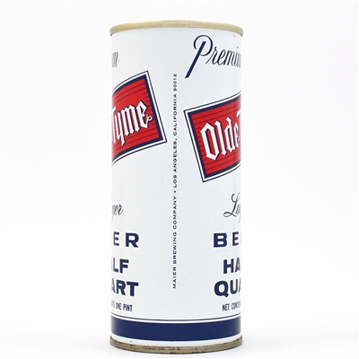 Olde Tyme Beer 16 Ounce Pull Tab 160-11