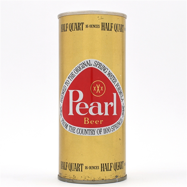 Pearl Beer 16 Ounce Pull Tab 161-28