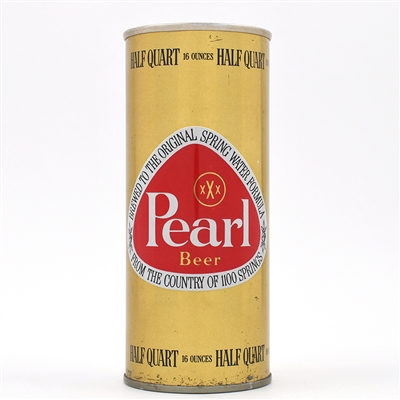 Pearl Beer 16 Ounce Pull Tab 161-28
