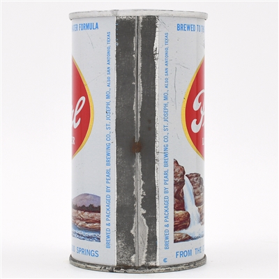 Pearl Beer Pull Tab 107-19 MISSOURI WATERFALL ON LEFT TOUGH