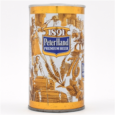 Peter Hand Beer Test Pull Tab 239-15 RARE BLUE SHIELD