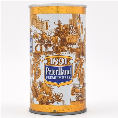 Peter Hand Beer Test Pull Tab 239-15 RARE BLUE SHIELD