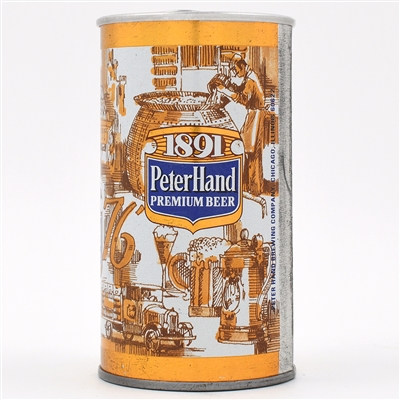 Peter Hand Beer Test Pull Tab 239-15 RARE BLUE SHIELD