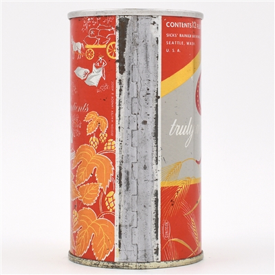 Rainier Jubilee Zip Top SCARCE HIGH GRADE CHOICEST INGREDIENTS Orange 185-29