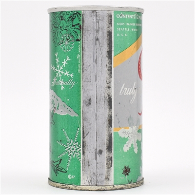Rainier Jubilee Zip Top SCARCE HIGH GRADE MORE LIFE Green 185-55