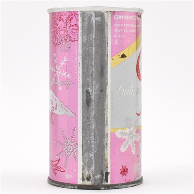 Rainier Jubilee Zip Top SCARCE HIGH GRADE MORE LIFE Pink 185-64