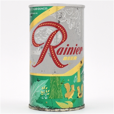 Rainier Jubilee Zip Top SCARCE HIGH GRADE NATURALLY LIGHT Green 185-77