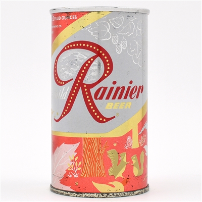 Rainier Jubilee Zip Top SCARCE HIGH GRADE NATURALLY LIGHT Orange 185-95