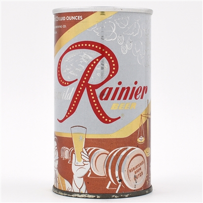 Rainier Jubilee Zip Top SCARCE HIGH GRADE SPECIAL CARE Brown 185-132