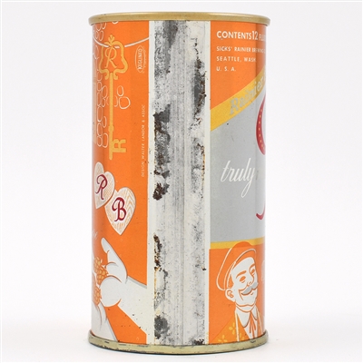 Rainier Jubilee Zip Top SCARCE HIGH GRADE SPECIAL CARE Orange 185-117