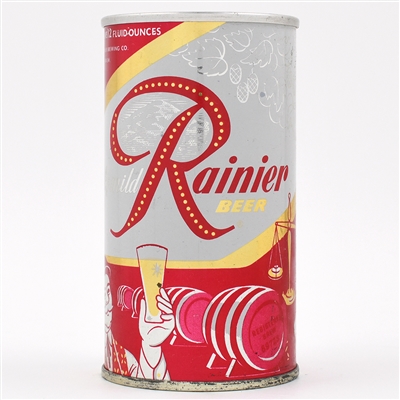 Rainier Jubilee Zip Top SCARCE HIGH GRADE SPECIAL CARE Red 185-115