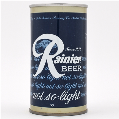 Rainier Not-So-Light Dark Beer Pull Tab 112-11