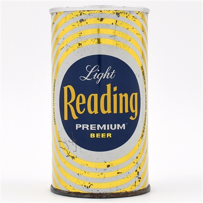 Reading Beer Zip Top NO BANDS TOUGH 112-26 OLD READING
