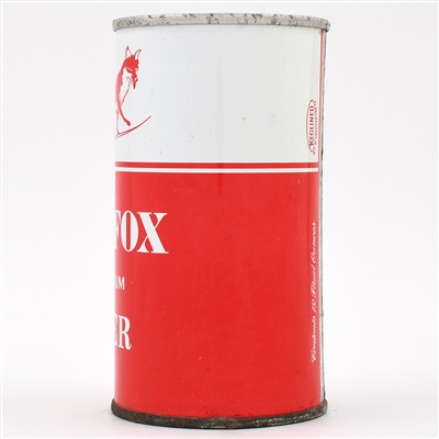 Red Fox Beer 113-4 DOG BONE ZIP RARE