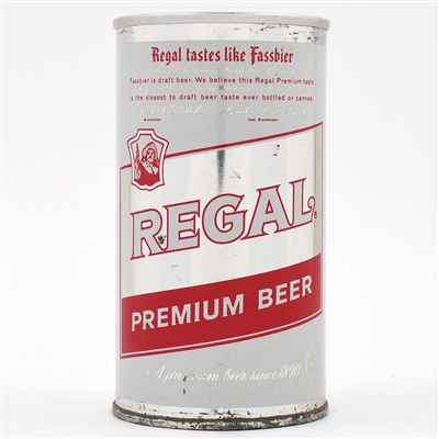 Regal Beer Zip Top CLEAN 113-19 TOUGH