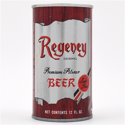 Regency Beer Pull Tab LIGHT FOLDS UNLISTED