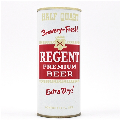 Regent Beer 16 Ounce Pull Tab CHAMPALE 163-18