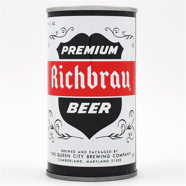 Richbrau Beer Pull Tab QUEEN CITY 116-2