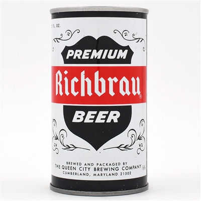 Richbrau Beer Pull Tab QUEEN CITY 116-2