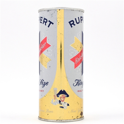 Ruppert Knickerbocker Beer 16 Ounce Zip Top RED MANDATORY 164-3