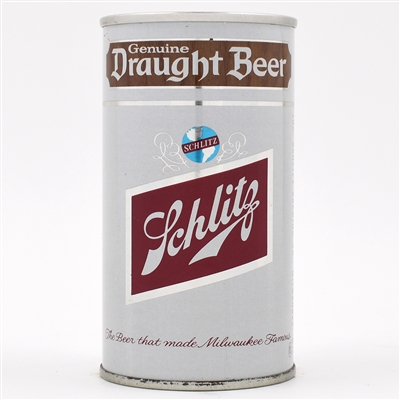 Schlitz Draught Beer Pull Tab MILWAUKEE 121-4 TOUGH