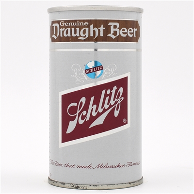 Schlitz Draught Beer Pull Tab MILWAUKEE 121-4 TOUGH