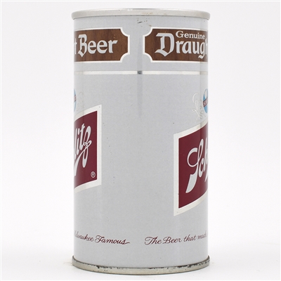 Schlitz Draught Beer Pull Tab MILWAUKEE 121-4 TOUGH