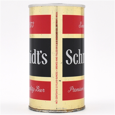 Schmidts Beer Zip Top SCARCE CLEAN 122-12