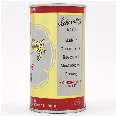 Schoenling Beer Zip Top 123-22 BEER IN BLACK RARE