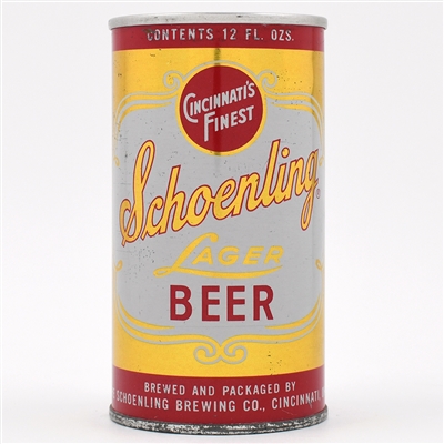 Schoenling Beer Zip Top RING TOP PROMO 123-24