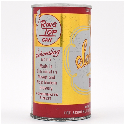 Schoenling Beer Zip Top RING TOP PROMO 123-24