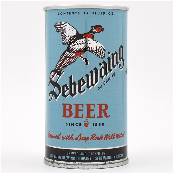 Sebewaing Beer Zip Top 123-37