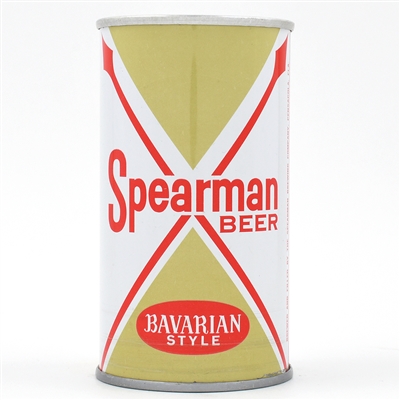 Spearman Beer Zip Top SPEARMAN NEAR MINT 125-8