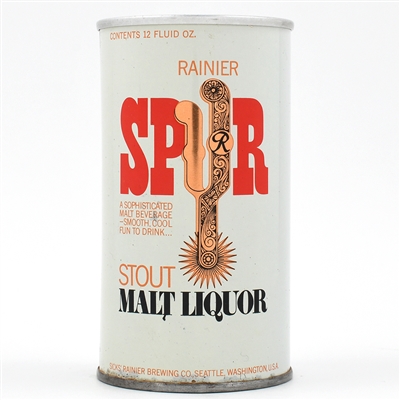 Spur Stout Malt Liquor Test Pull Tab BRIGHT RED RARE 245-38 TOUGH