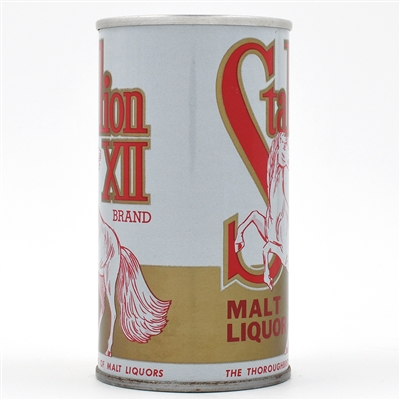 Stallion XII Malt Liquor Pull Tab GOLD MEDAL SATIN GOLD 126-4