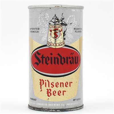 Steinbrau Beer Zip Top 126-29 RARE ROCHESTER