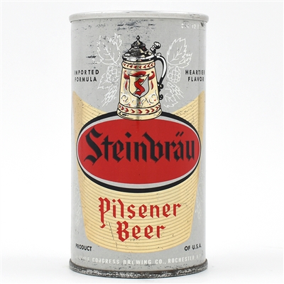 Steinbrau Beer Zip Top 126-29 RARE ROCHESTER