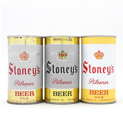 Stoneys Beer Pull Tabs Lot of 3 Different