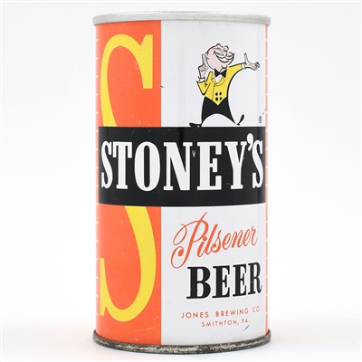 Stoneys Beer Zip Top 128-4 SCARCE