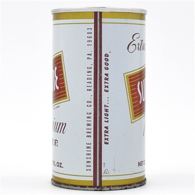 Sunshine Beer Pull Tab ENAMEL 129-24