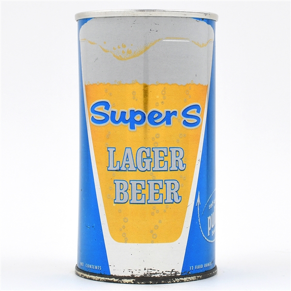 Super S Beer Zip Top 129-26 SCARCE
