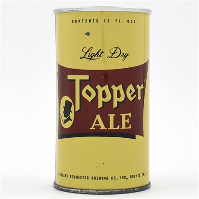 Topper Ale Zip Top YELLOW CAN RARE 130-32