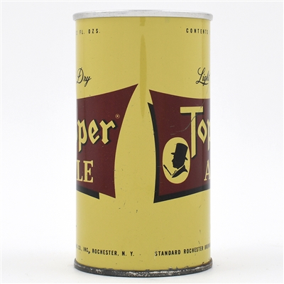 Topper Ale Zip Top YELLOW CAN RARE 130-32