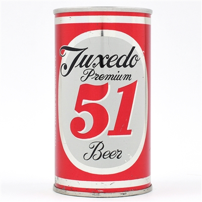 Tuxedo 51 Beer Zip Top 132-6 SCARCE